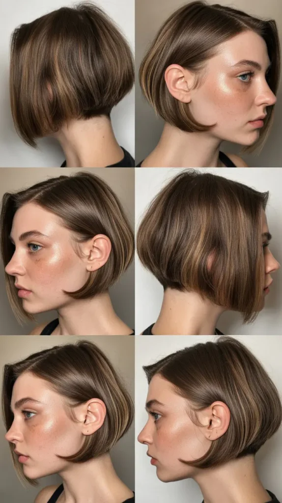 Wedge Bob with Undercut