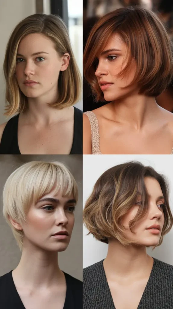 Wedge Cut with Side Part