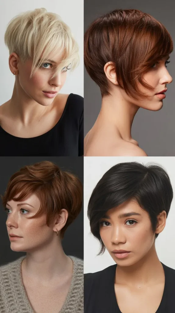  Short Asymmetrical Wedge Pixie