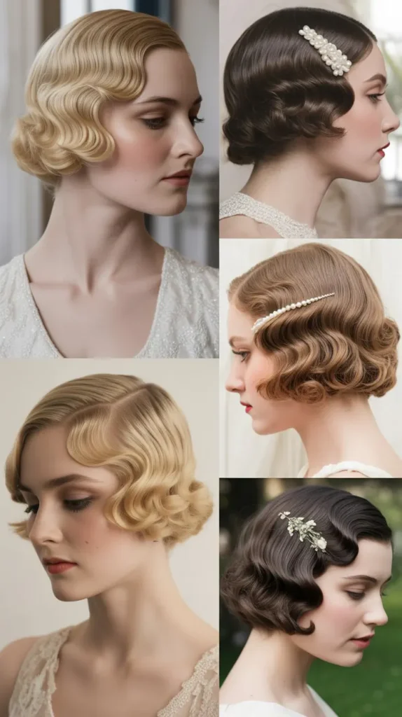Vintage Finger Wave Bob