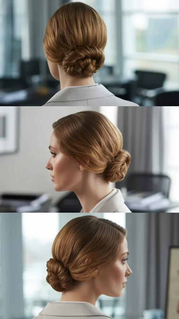 The Low Twisted Chignon