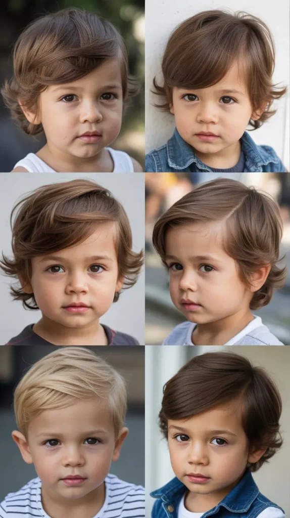 Side Swept Longer Haircut