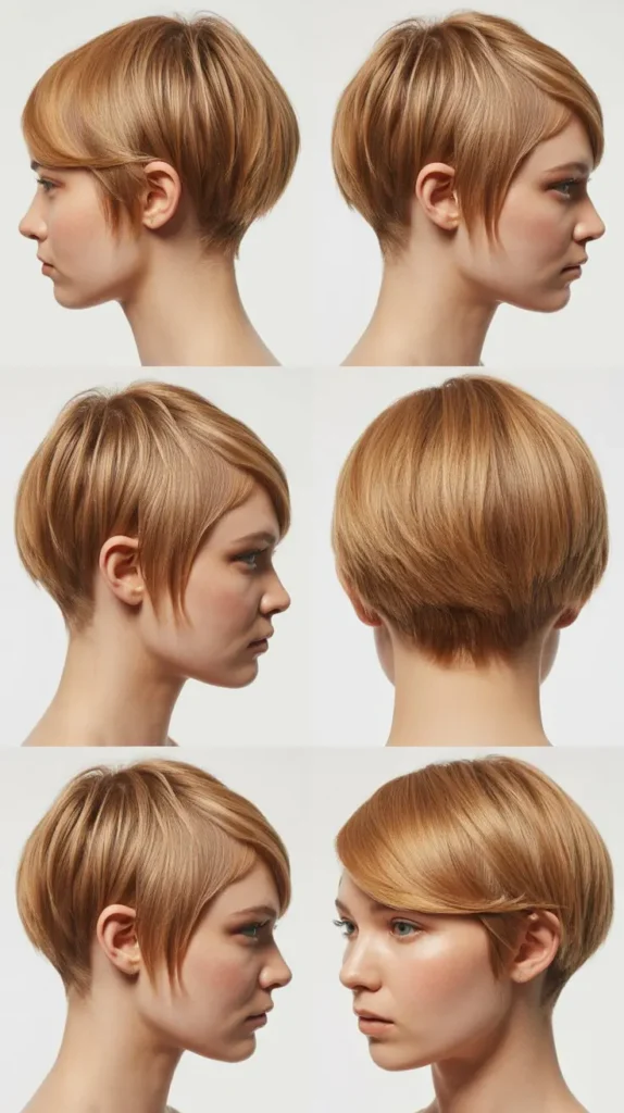  Asymmetrical Wedge Cut