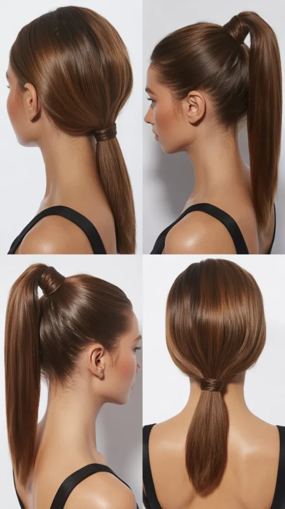  Sleek High Ponytail