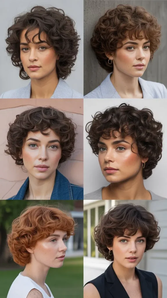 Curly Wedge with Soft Curls