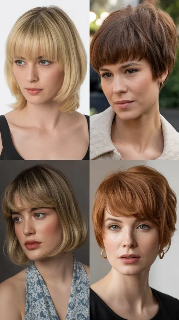  Wedge Cut with Bangs