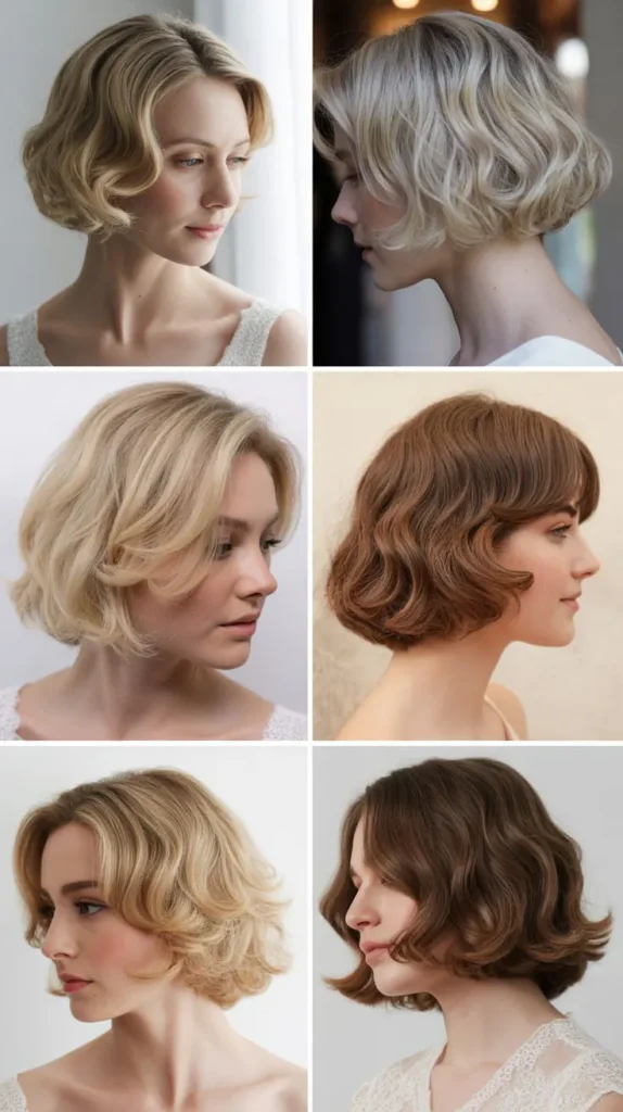 Soft Layered Bridal Bob