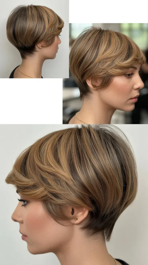 Classic Short Wedge Cut
