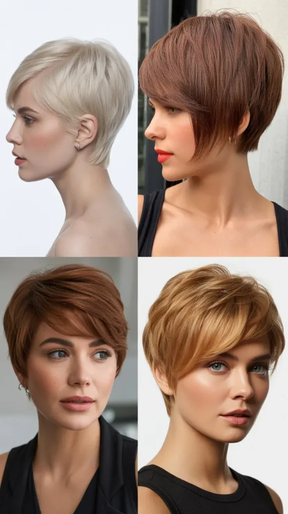 Layered Wedge Pixie with Volume