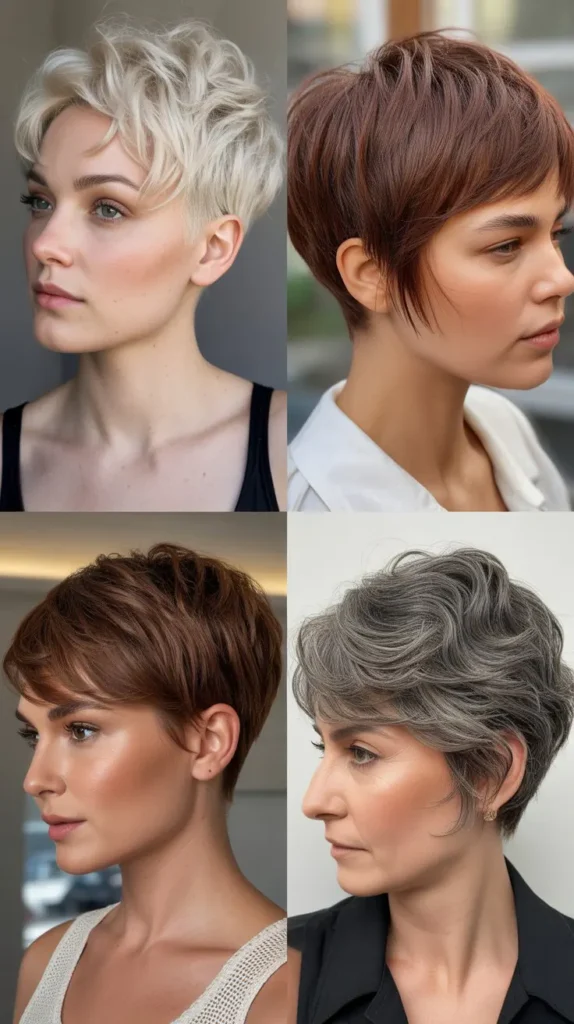  Textured Pixie Wedge