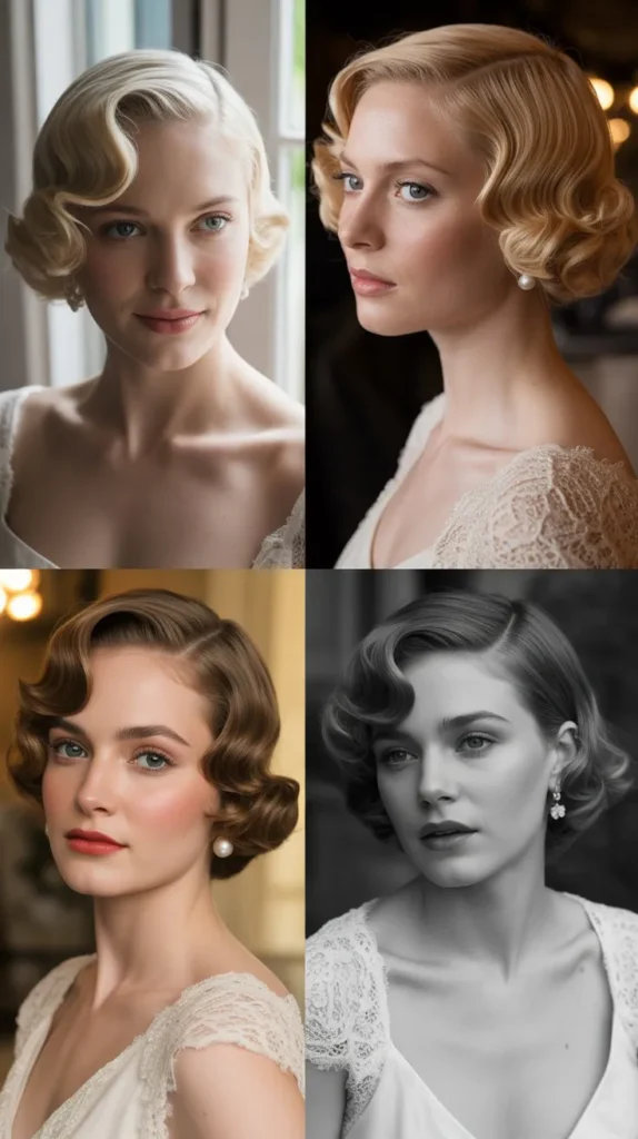 Romantic Finger Waves