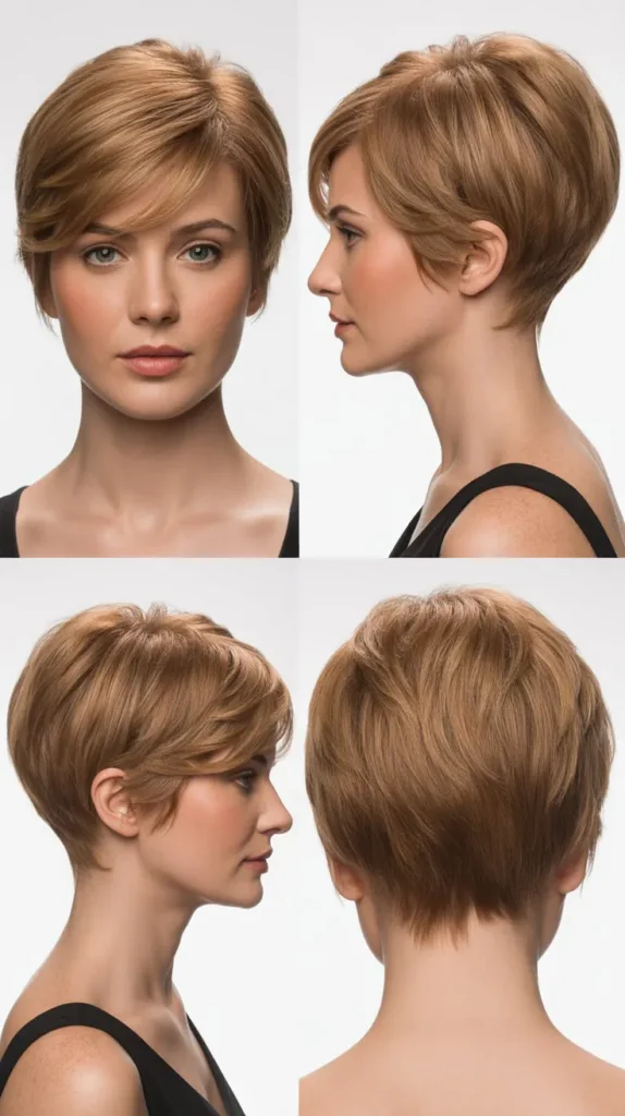 Classic Short Wedge Cut