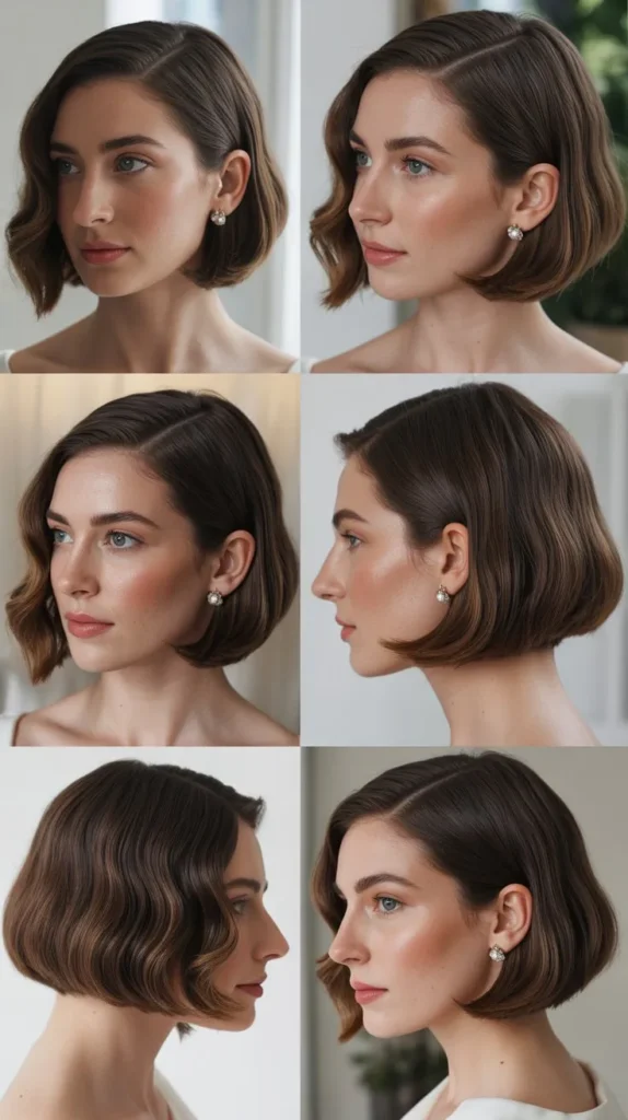 Sleek Side-Parted Bob