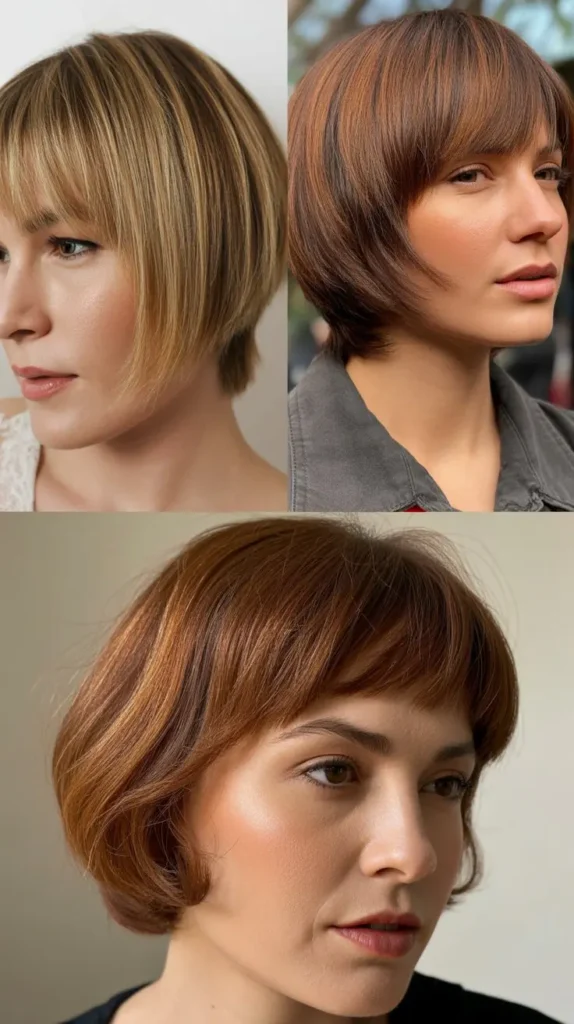 Short Wedge with Fringe