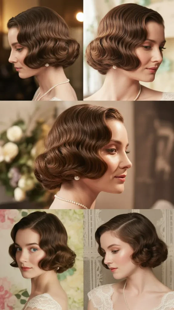 Glamorous Hollywood Wave Bob