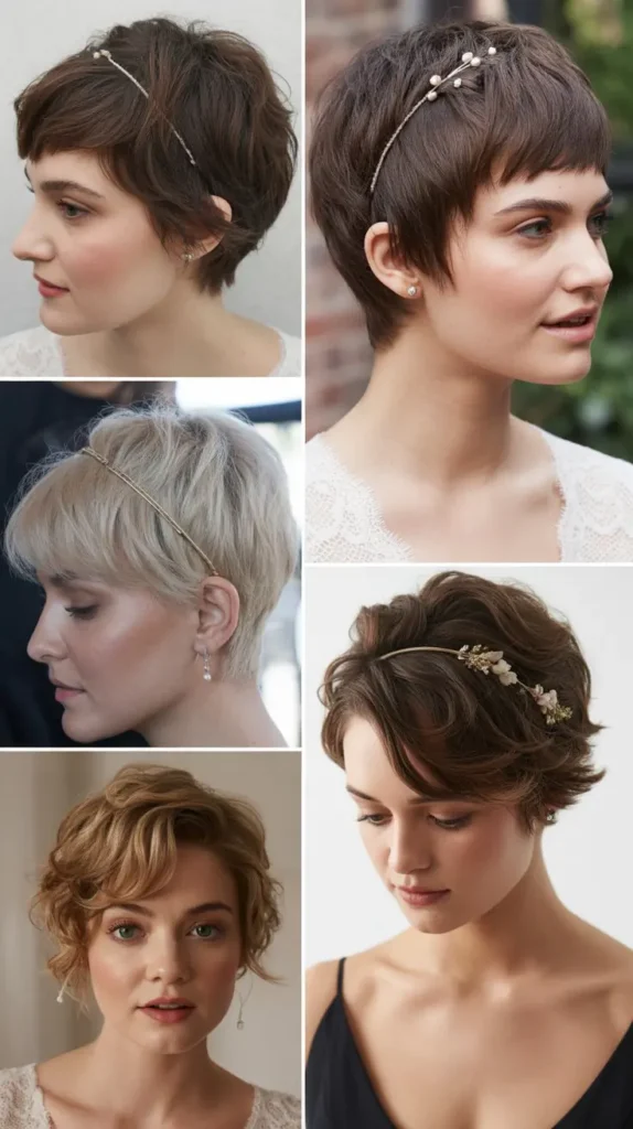 Tousled Wedding Pixie