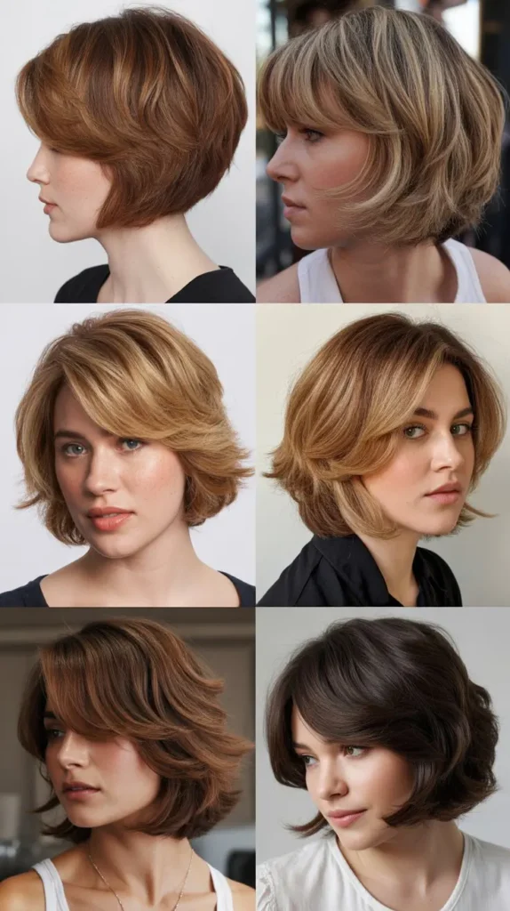 Feathered Wedge Bob