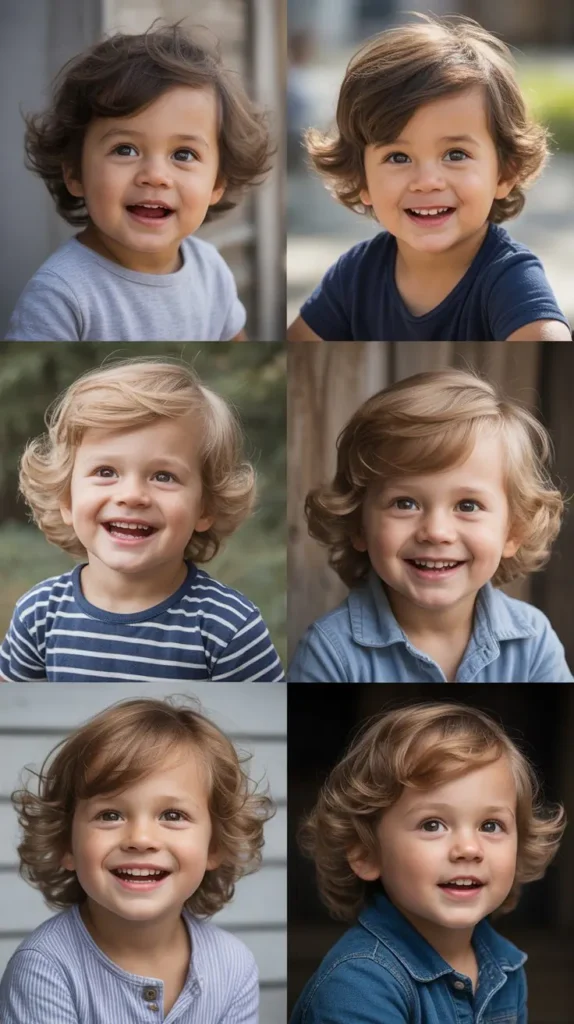 Long Wavy Toddler Hair