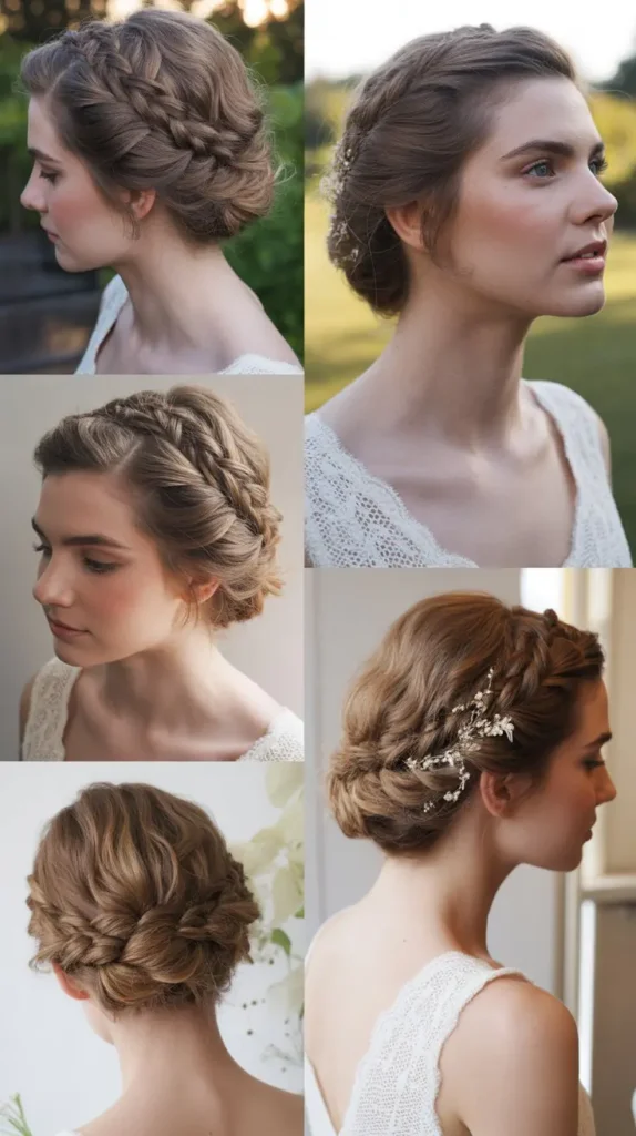 Twisted Side Braid for Short Hair