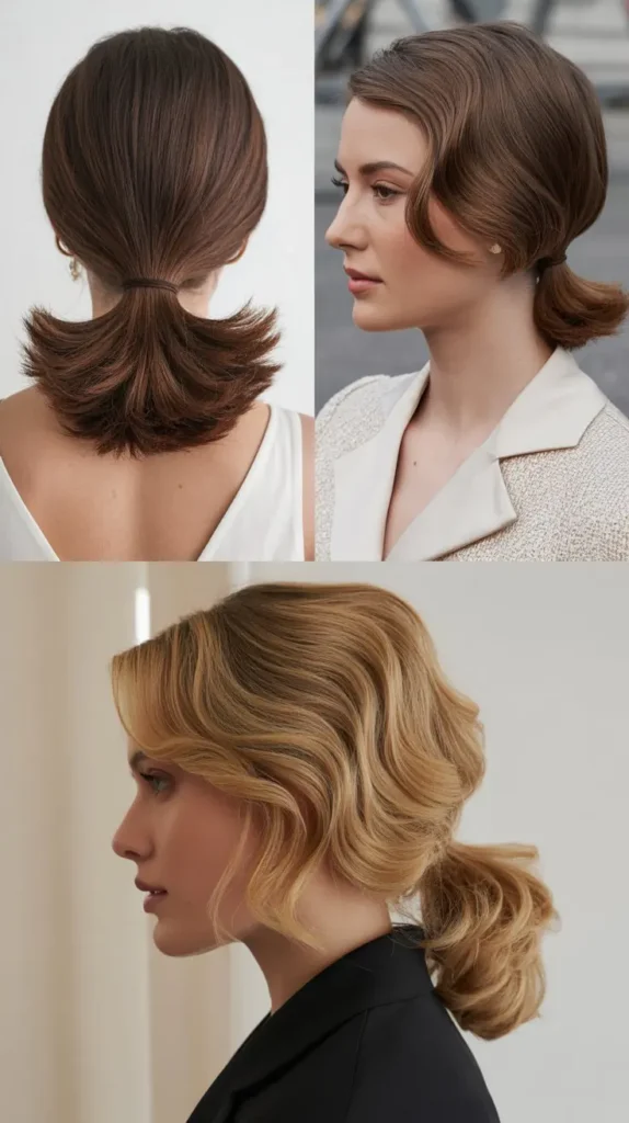 Low Ponytail with Volume