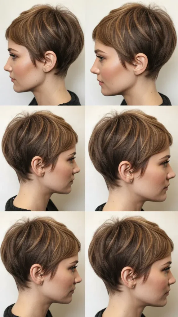 Layered Wedge Pixie