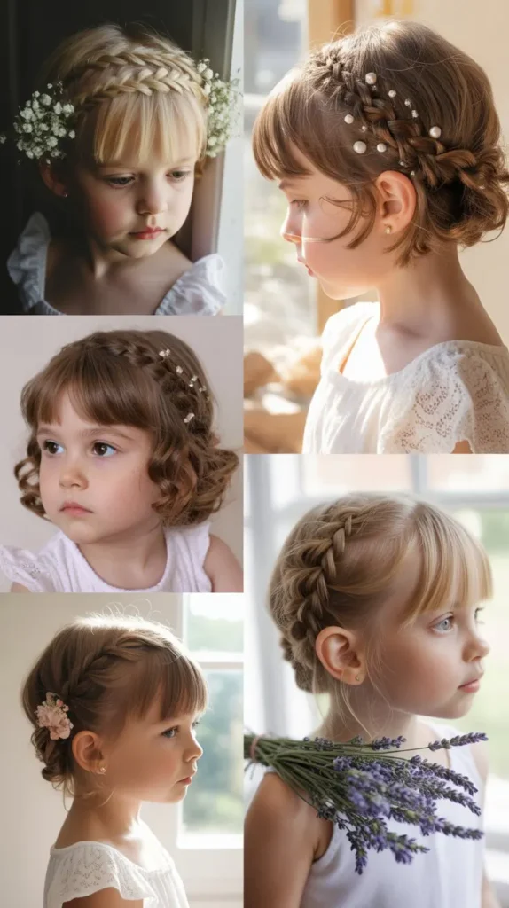 Braided Bangs for Short Hair