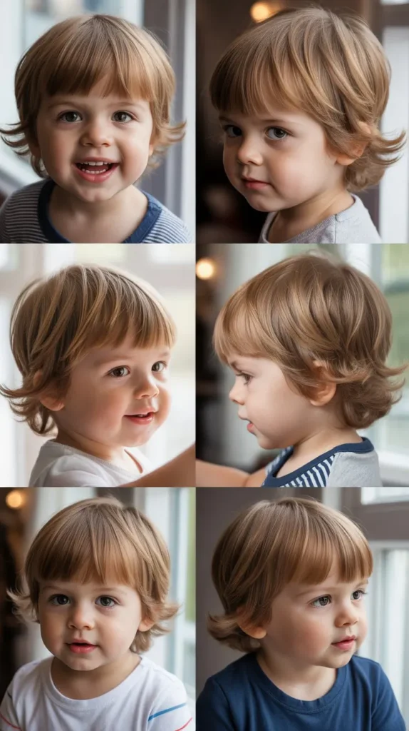 Classic Longer Layered Toddler Haircut