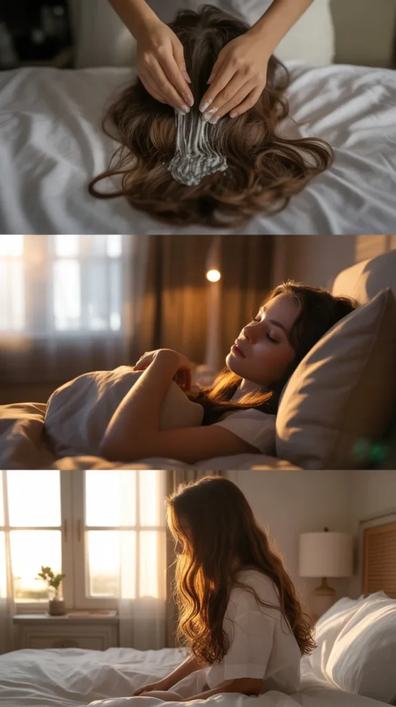 Apply a Hair Mask Only to Dry Ends as an Overnight Treatment