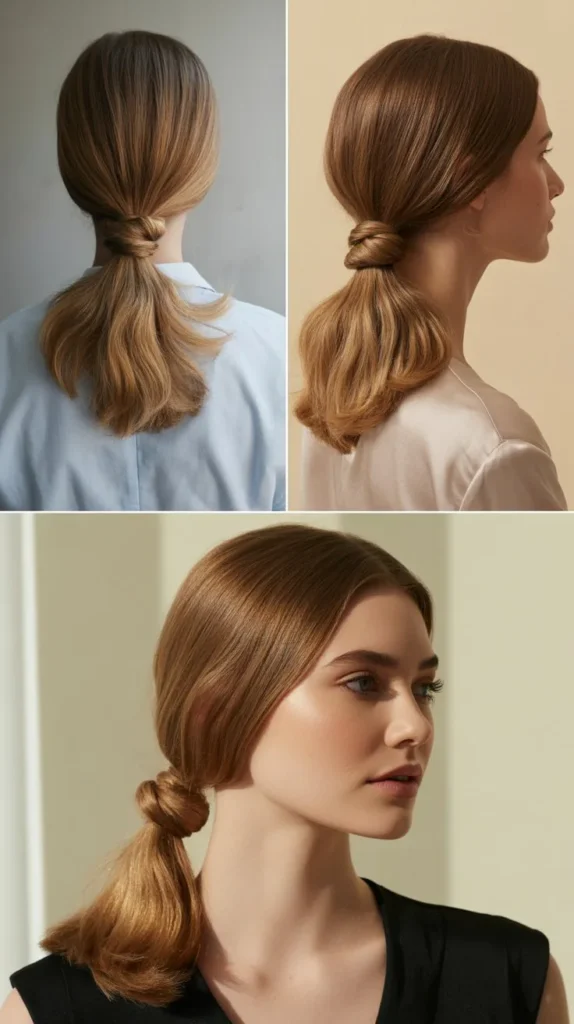 Wrap-Around Ponytail