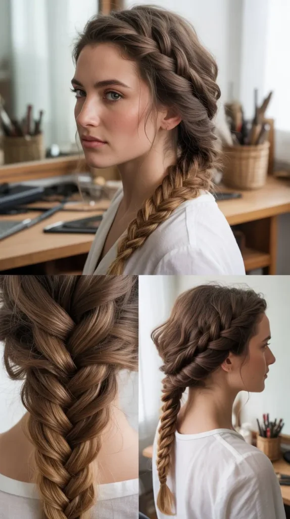  The Side Fishtail Braid