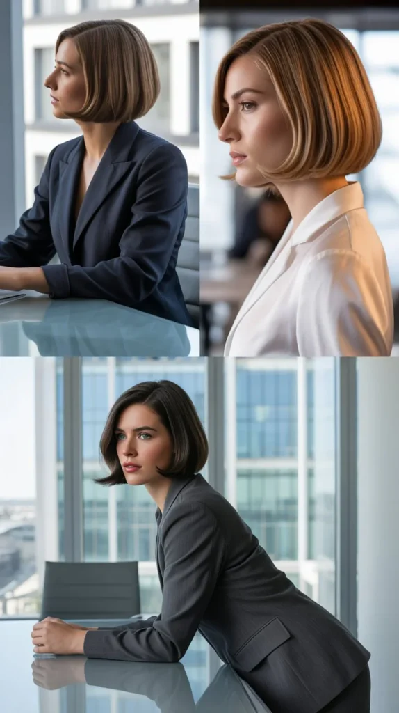 The Tucked Under Bob Style