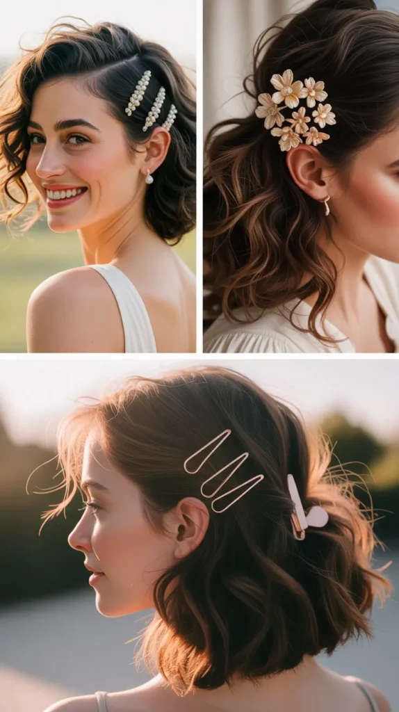 Romantic Side Clip Style