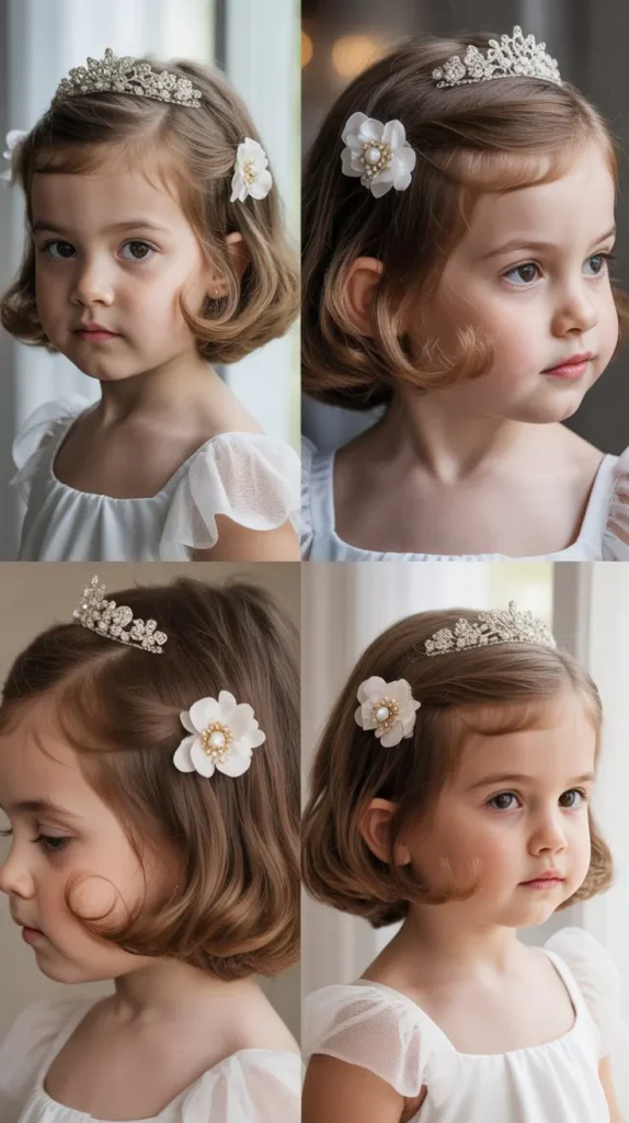 Side Swept Bangs with Cute Clips