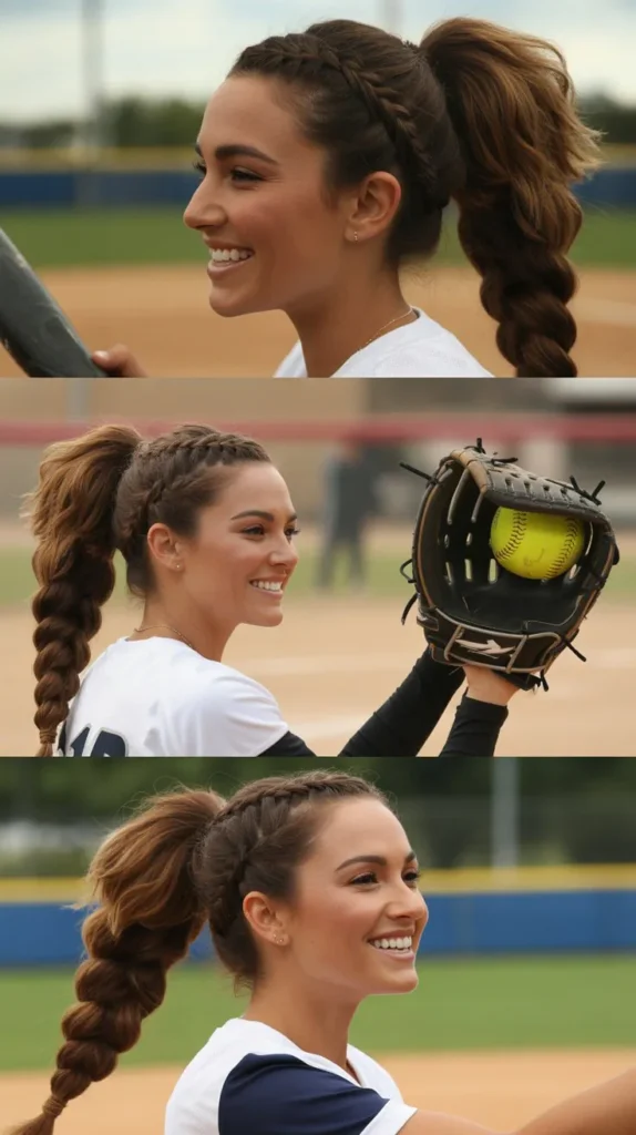 Braided High Ponytail