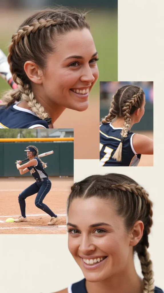 Double French Braids