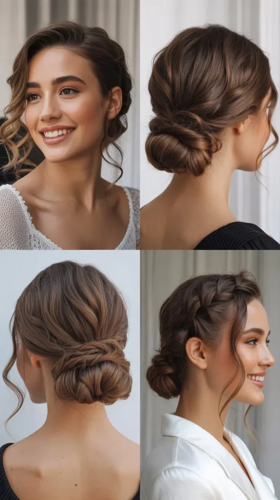 Romantic Twisted Half-Up