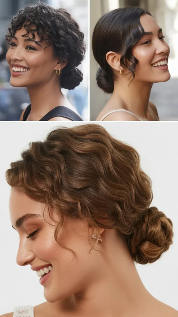 Curly Chignon