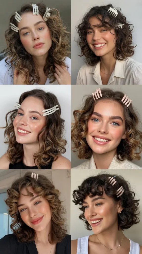  The Effortless Overnight Curl Claw Clip Style