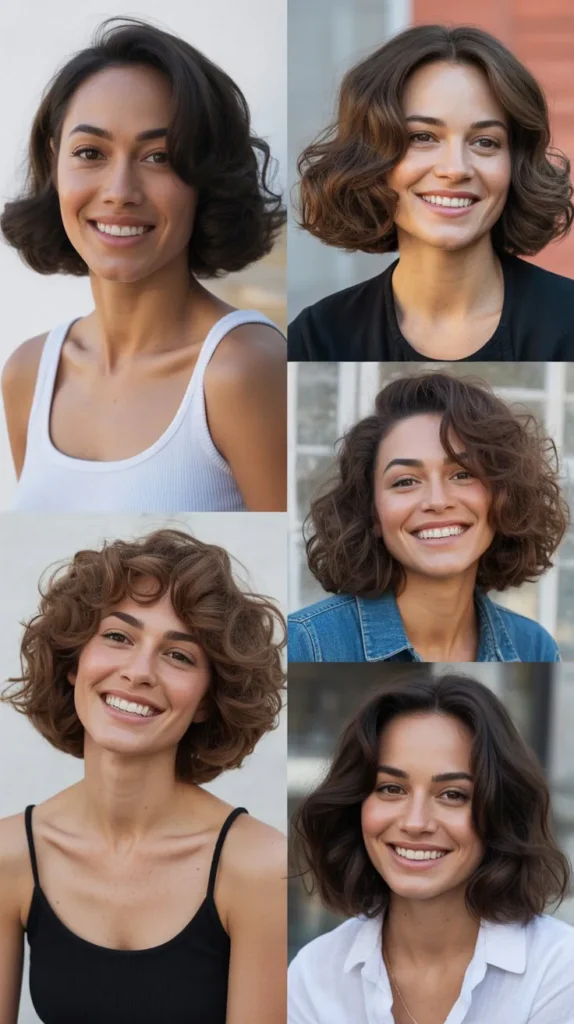 Soft Curled Ends Lob