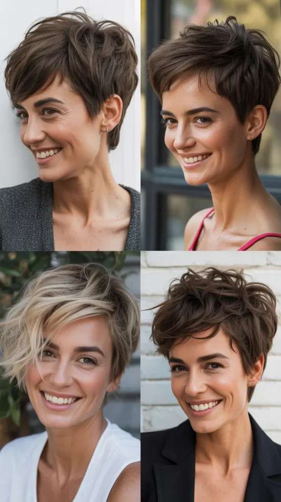 Textured Messy Pixie