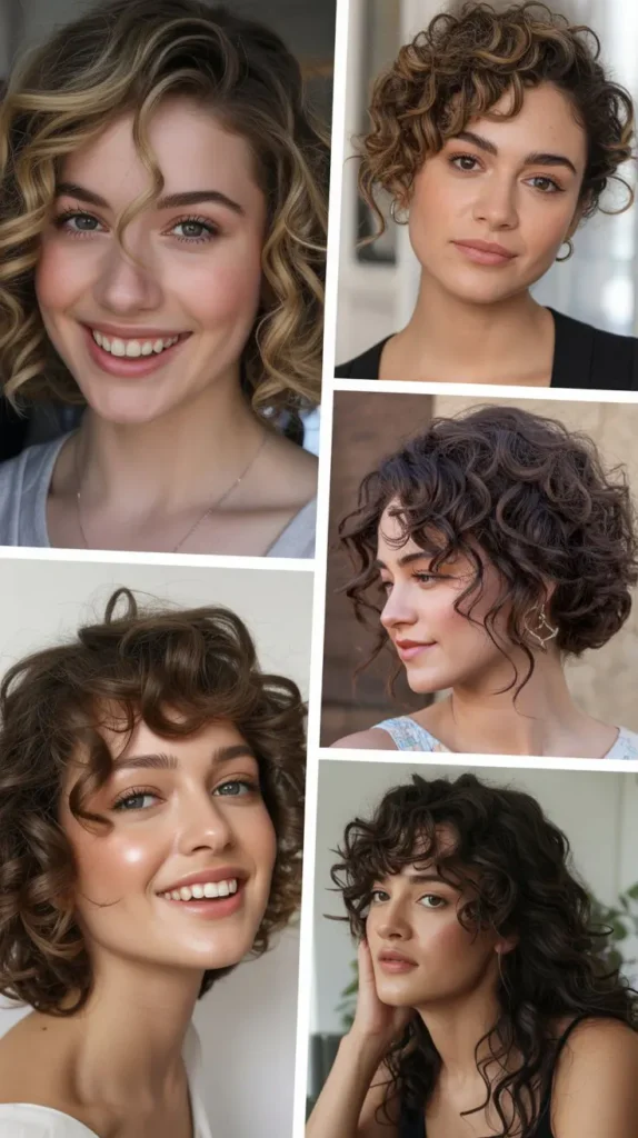 Side-Swept Curls