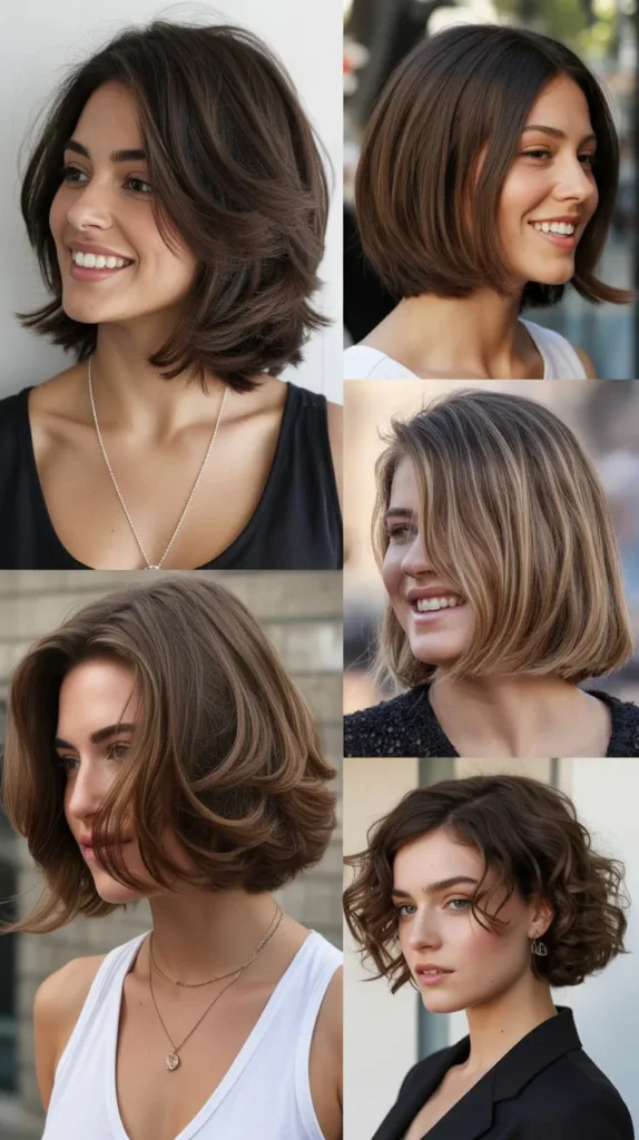 Long Stacked Bob Wedge