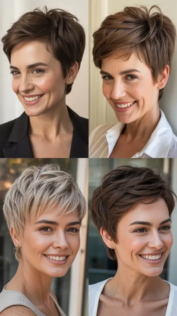 Elegant Textured Pixie Style