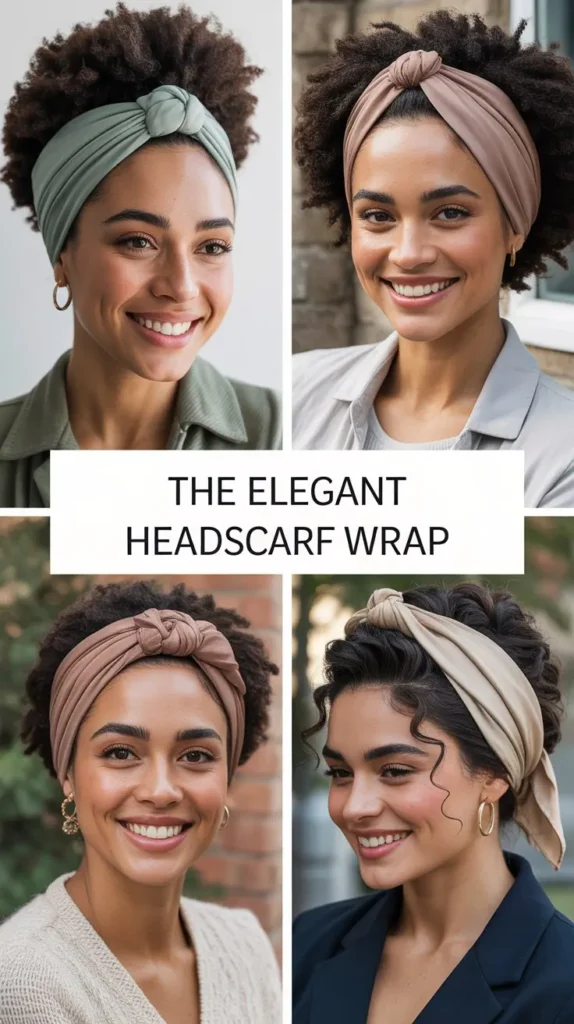 The Elegant Headscarf Wrap