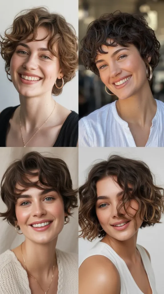 Boho Textured Short Hair