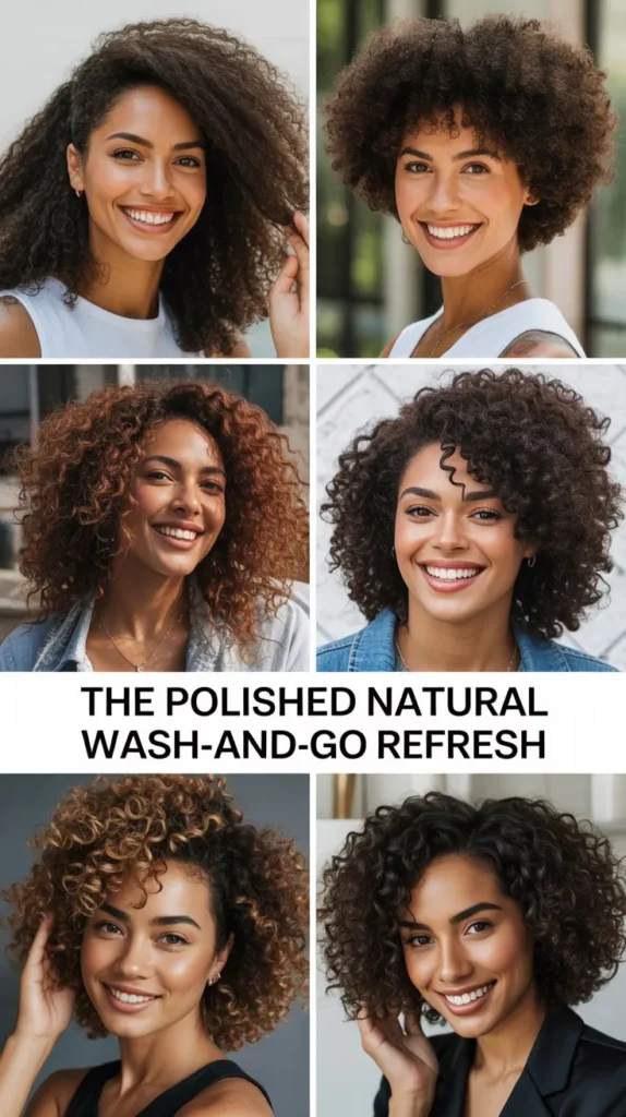 The Polished Natural Wash-and-Go Refresh