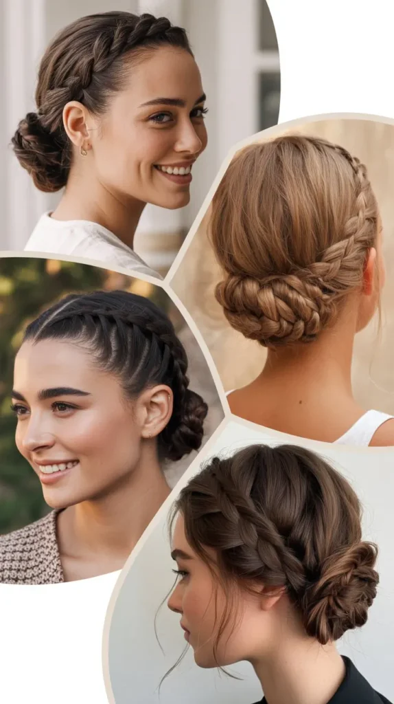 The Low Braided Bun