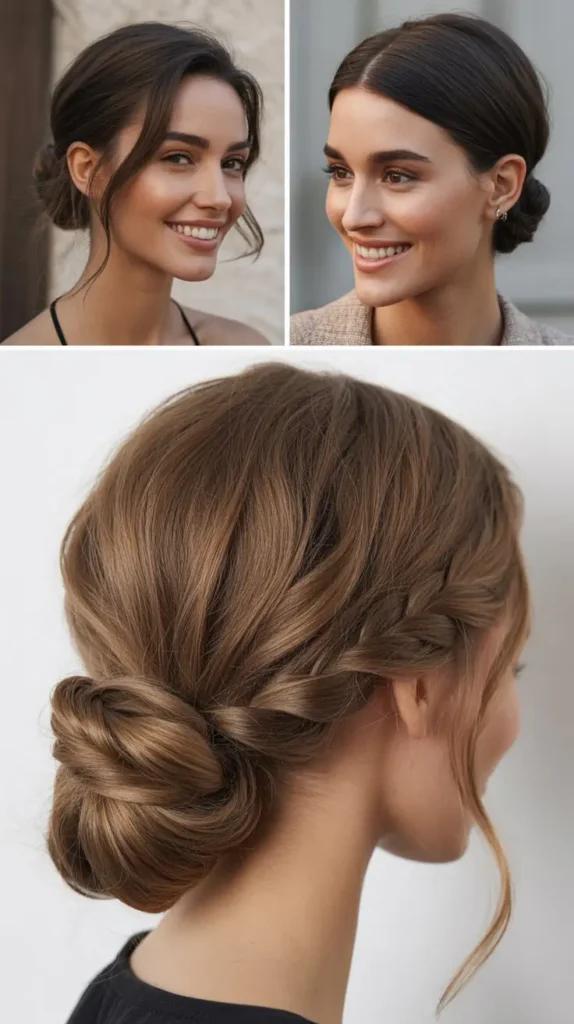 Low Twisted Chignon