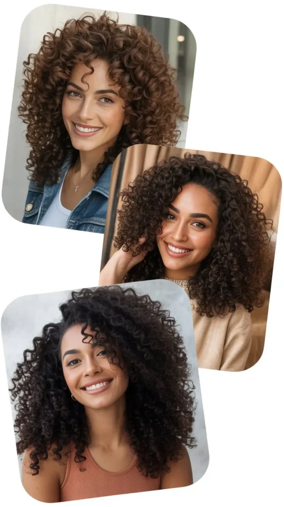 Voluminous Barrel Curls