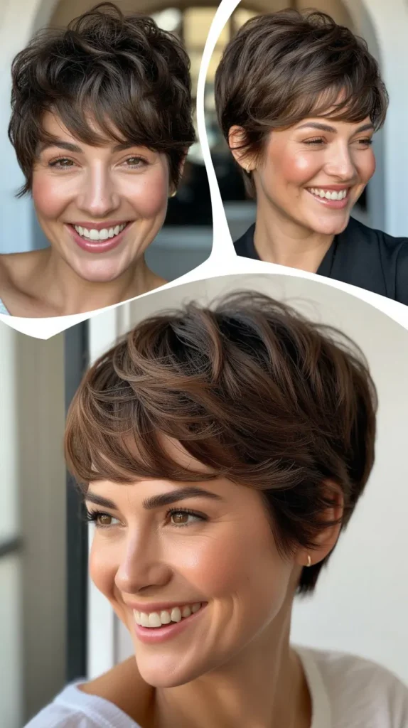 Textured Pixie with Volume